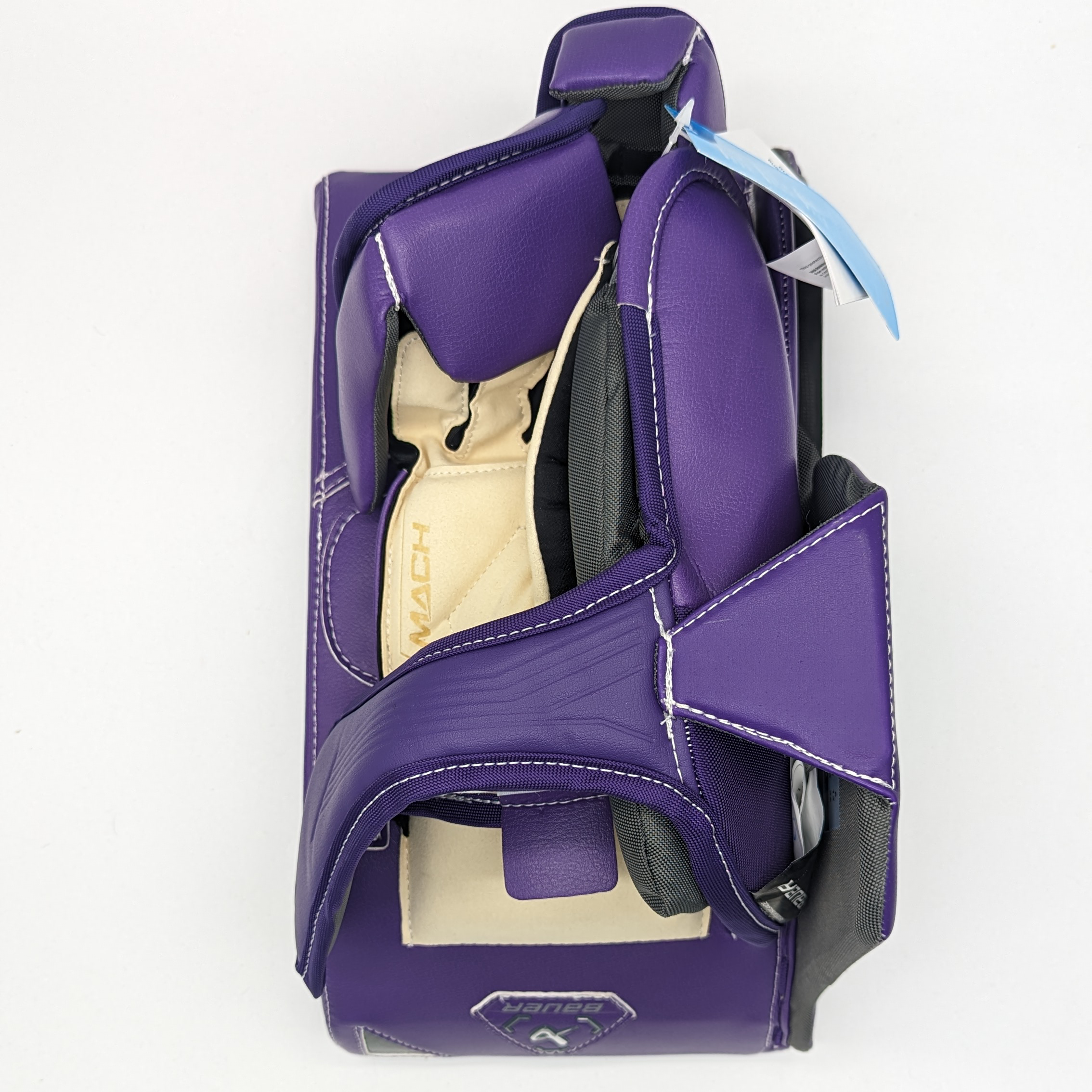 Bauer Supreme Mach - Ensemble de protections de gardien senior Pro Stock (violet)